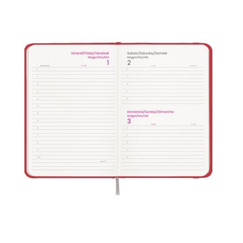Agenda giornaliera 2026 copertina rigida
