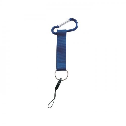 PORTACHIAVI IN METALLO E POLIESTERE