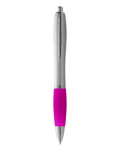 Penna a sfera Nash Argento / rosa
