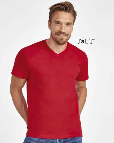T-shirt uomo scollo a V Victory