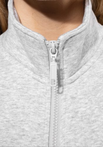 Felpa full zip donna