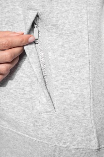 Felpa full zip donna