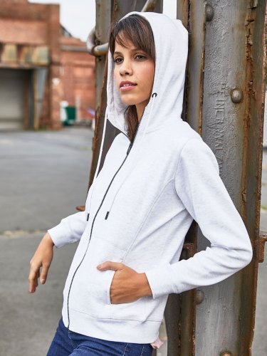 Ladies' zip hoody