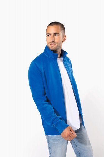 Felpa full zip uomo