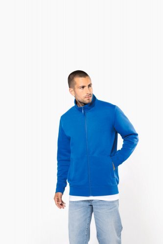 Felpa full zip uomo