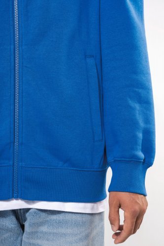 Felpa full zip uomo