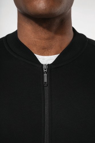 Giacca in felpa con zip