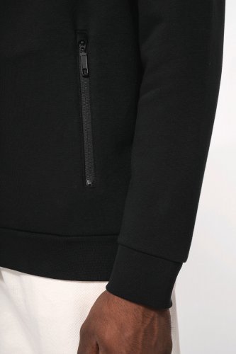 Giacca in felpa con zip