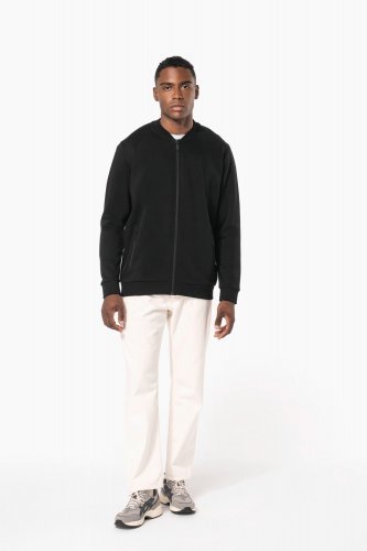 Giacca in felpa con zip