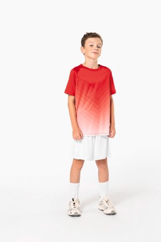 Maglia multisport in poliestere sublimato bambino