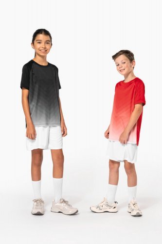 Maglia multisport in poliestere sublimato bambino