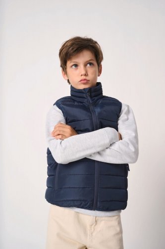 Bodywarmer trapuntato bambino