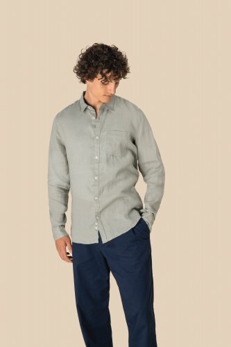 Camicia in lino uomo