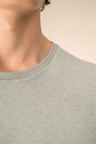 T-shirt unisex ecosostenibile in cotone bio e lino