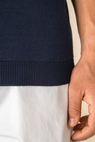 Polo uomo ecosostenibile in maglia