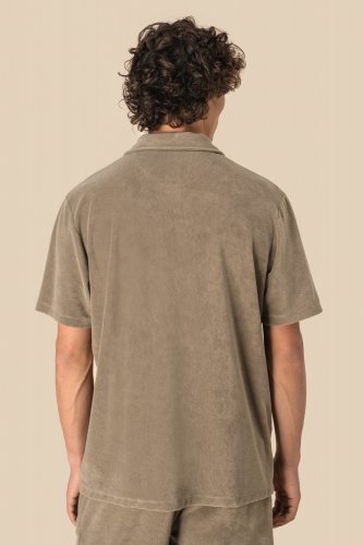 Polo uomo ecosostenibile in spugna