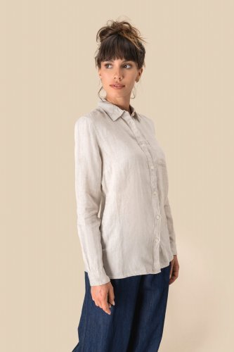 Camicia in lino donna