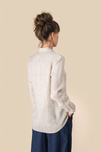 Camicia in lino donna