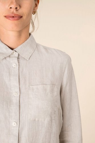 Camicia in lino donna