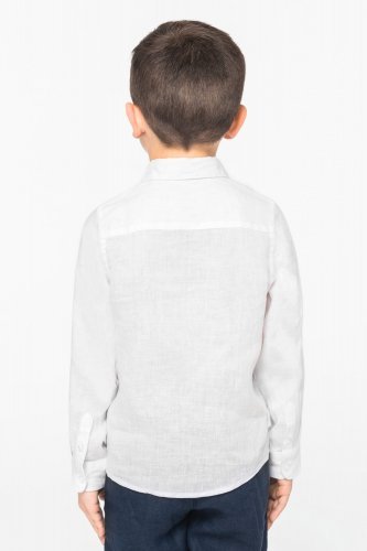 Camicia bambino in lino
