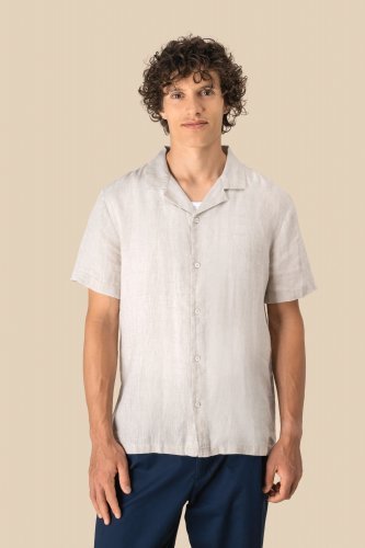 Camicia uomo in lino