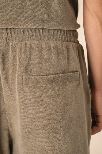 Short uomo ecosostenibili in spugna