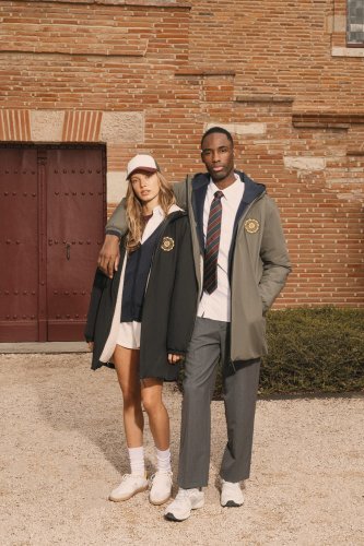 Giacca unisex ecosostenibile impermeabile foderata in sherpa