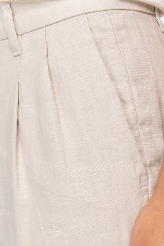Pantalone donna in lino