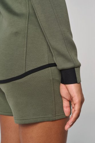 Giacca performance donna con cappuccio