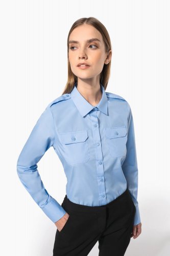 Camicia pilota donna manica lunga