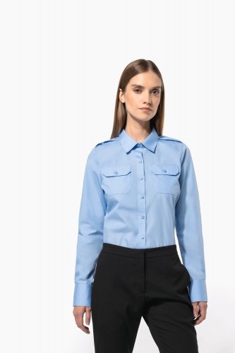 Camicia pilota donna manica lunga