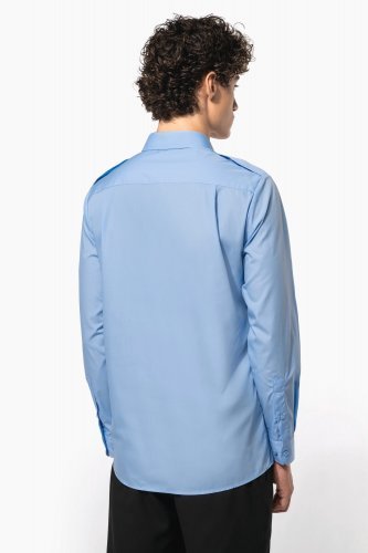 Camicia pilota uomo manica lunga