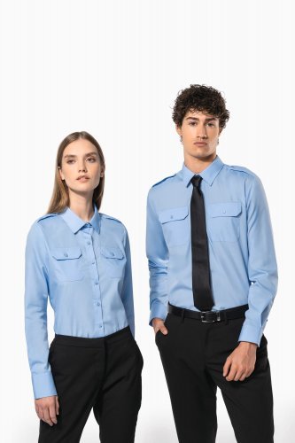 Camicia pilota uomo manica lunga