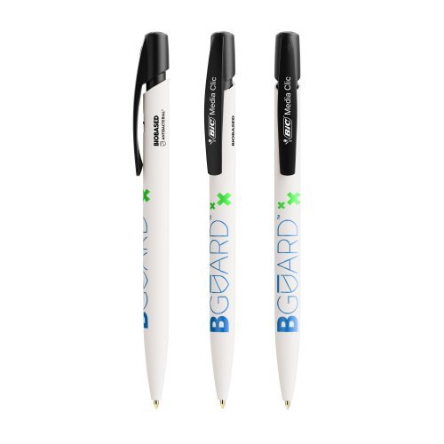 Bic® media clic bio based bguard™ penna a sfera antibatterica