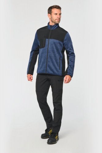 Giacca uomo in politricot riciclato