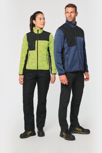 Giacca uomo in politricot riciclato