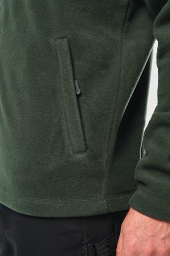 Giacca in micropile full zip uomo