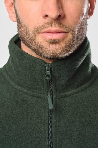 Giacca in micropile full zip uomo