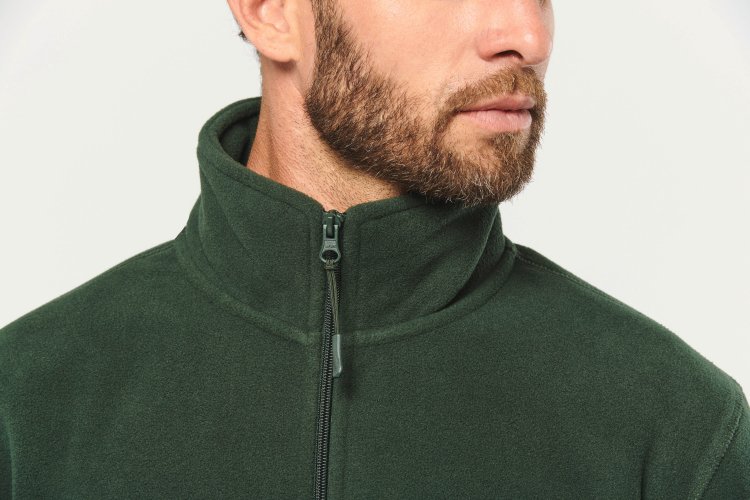 Giacca in micropile full zip uomo