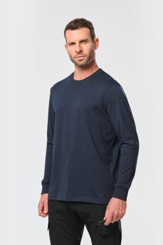 T-shirt unisex ecosostenibile maniche lunghe