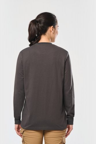 T-shirt unisex ecosostenibile maniche lunghe