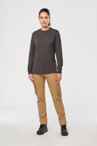 T-shirt unisex ecosostenibile maniche lunghe