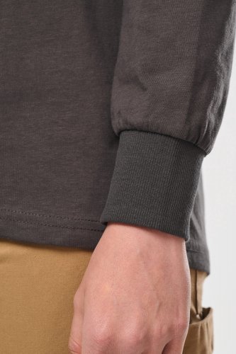 T-shirt unisex ecosostenibile maniche lunghe