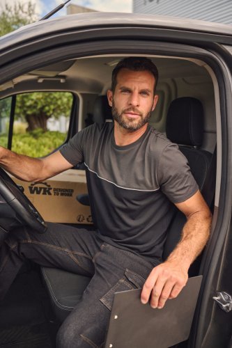 T-shirt unisex bicolore ecosostenibile maniche corte