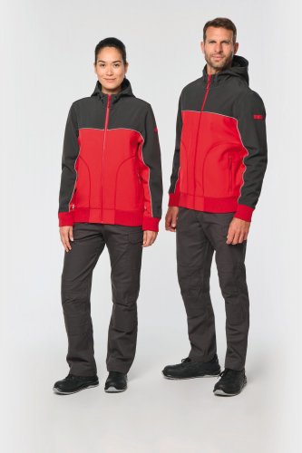 Giubbotto unisex softshell a 3 strati