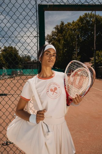 T-shirt ringer donna ecosostenibile con bordi