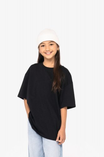 T-shirt bambino oversize ecosostenibile