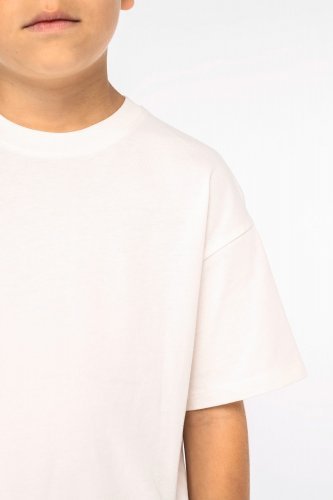 T-shirt bambino oversize ecosostenibile