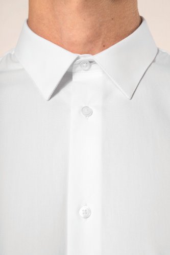 Camicia in popeline di cotone supima® uomo