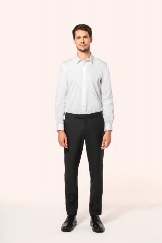 Camicia in popeline di cotone supima® uomo